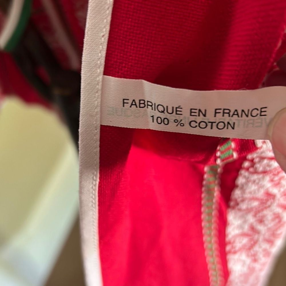 French Red Apron - Picture 5 of 5